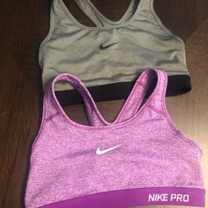 Nike Pro Sports bras